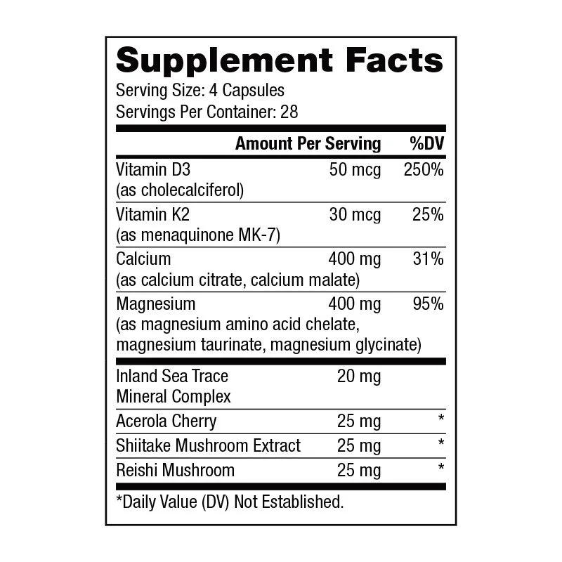 Nutrifii Magnical-D Supplement Facts