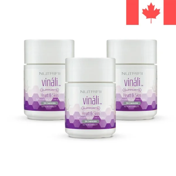Nutrifii Vinali 3-Pack - Most Powerful Anti-Aging Supplements (Canada)