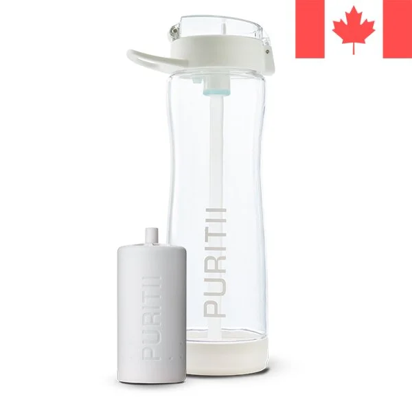 Puritii Best Portable Water Filter System for Bacteria, Viruses, Chemicals, Heavy Metals (Canada)