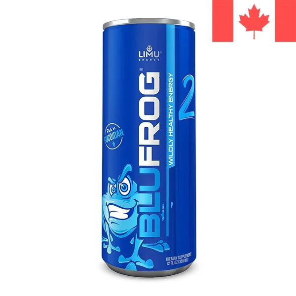 LIMU BLU FROG 2 Can - Best Nootropic Energy Drink (Canada)