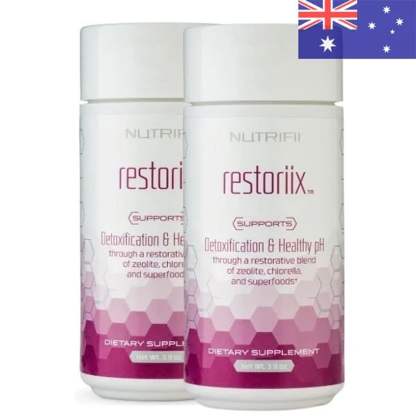 Nutrifii™ Restoriix™ 2-Pack — Detox Cleanse Supplements (Australia)