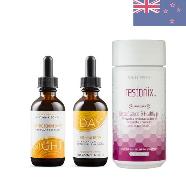 Slenderiiz™ Day & Night Drops + Nutrifii™ Restoriix™ (NZ)