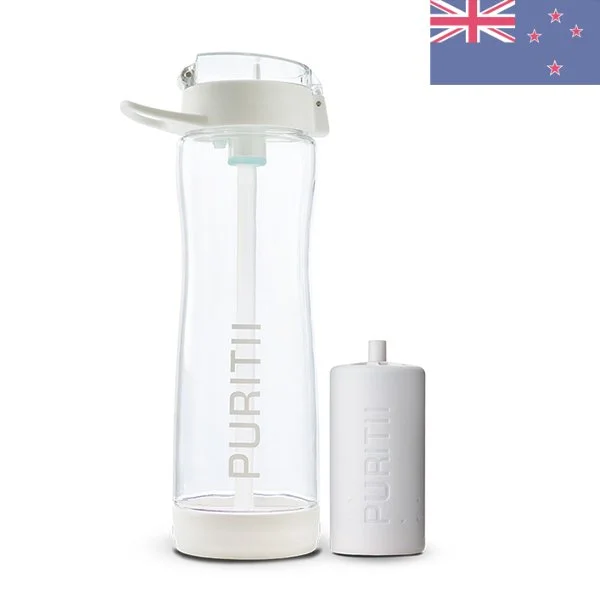Puritii Best Portable Water Filter System for Bacteria, Viruses, Chemicals, Heavy Metals (NZ)