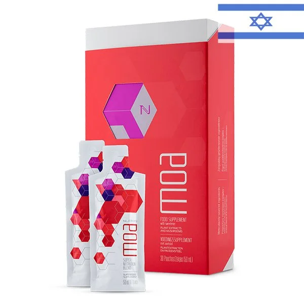 Nutrifii MOA - Nutritional Supplement Drinks Box with Two Pouches (Israel)
