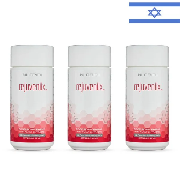 Nutrifii Rejuveniix 3-Pack - Best Energy Boost Supplements (Israel)