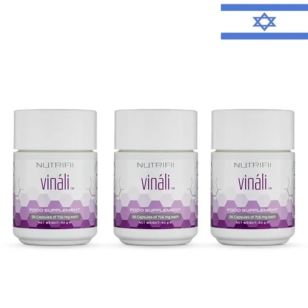 Nutrifii Vinali 3-Pack - Most Powerful Anti-Aging Supplements (Israel)