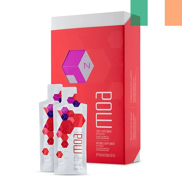 Nutrifii MOA - Nutritional Supplement Drinks Box with Two Pouches (Ireland)