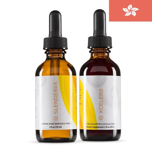 Slenderiiz - Slenderiix & Xceler8 - Best Homeopathic Weight Loss Drops (HK)
