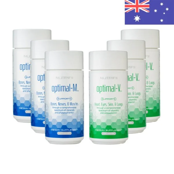 Nutrifii Optimals 3-Pack - High-Quality Multivitamin Multimineral Health Supplement (Australia)