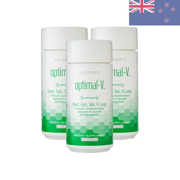Nutrifii™ Optimal-V® 3-Pack — Multivitamin Supplements (NZ)