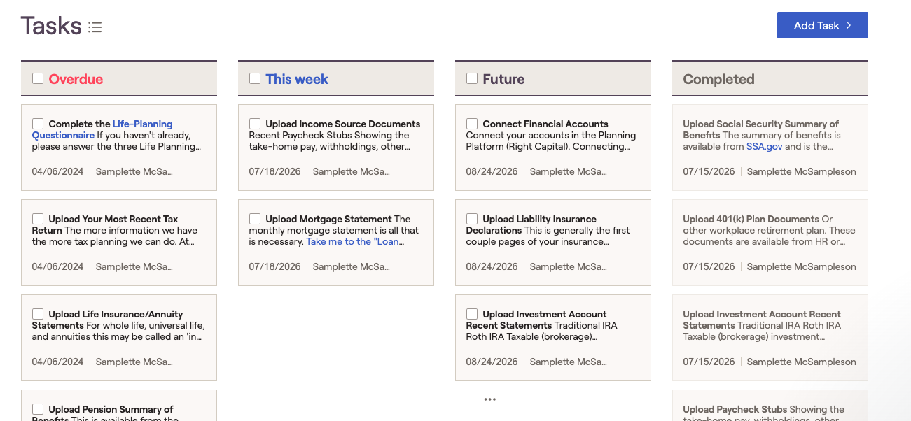 See Upcoming and Overdue Tasks &amp; Get Email Reminders