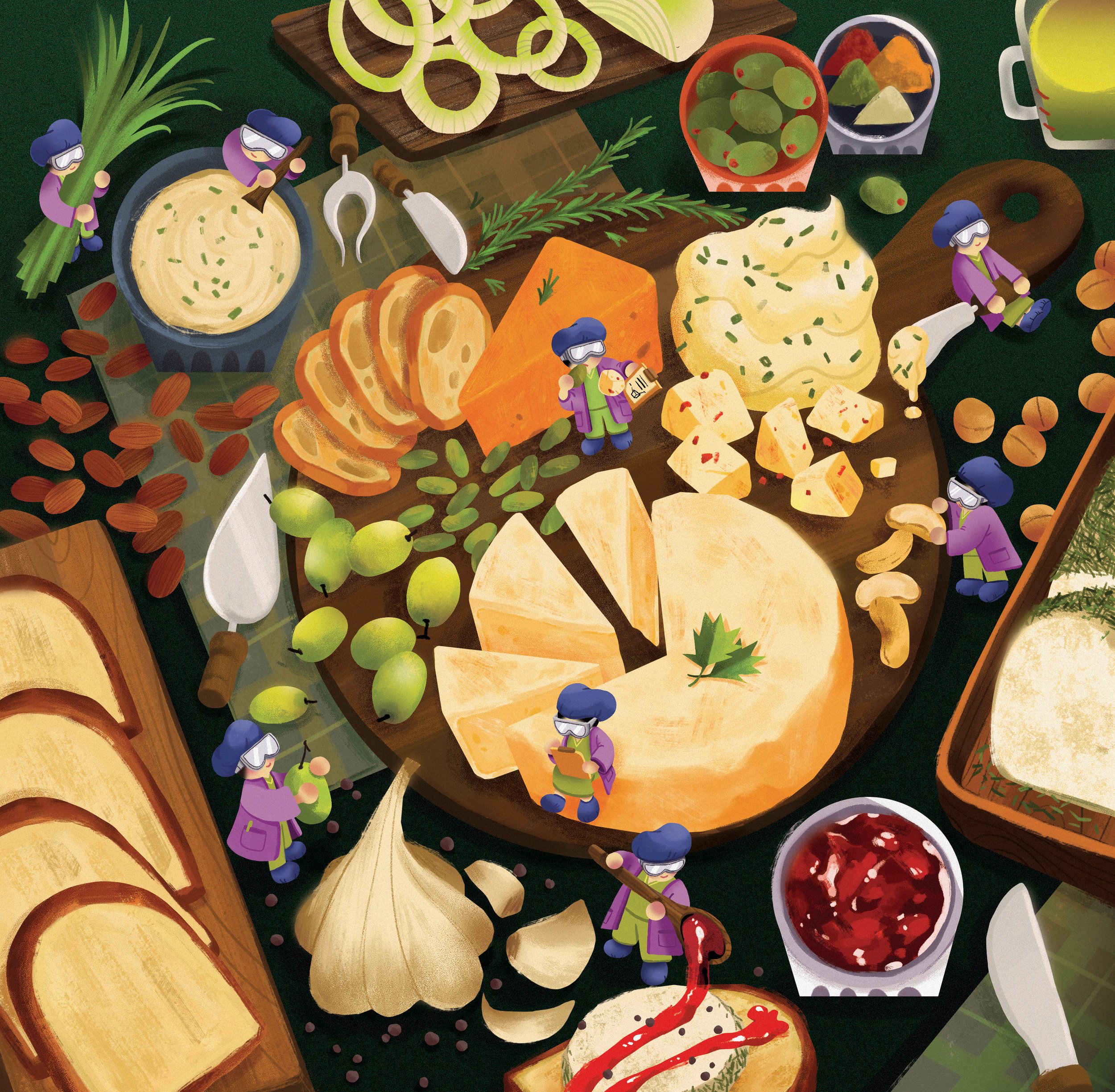 The Walrus / Let's Brie Real / Illustration