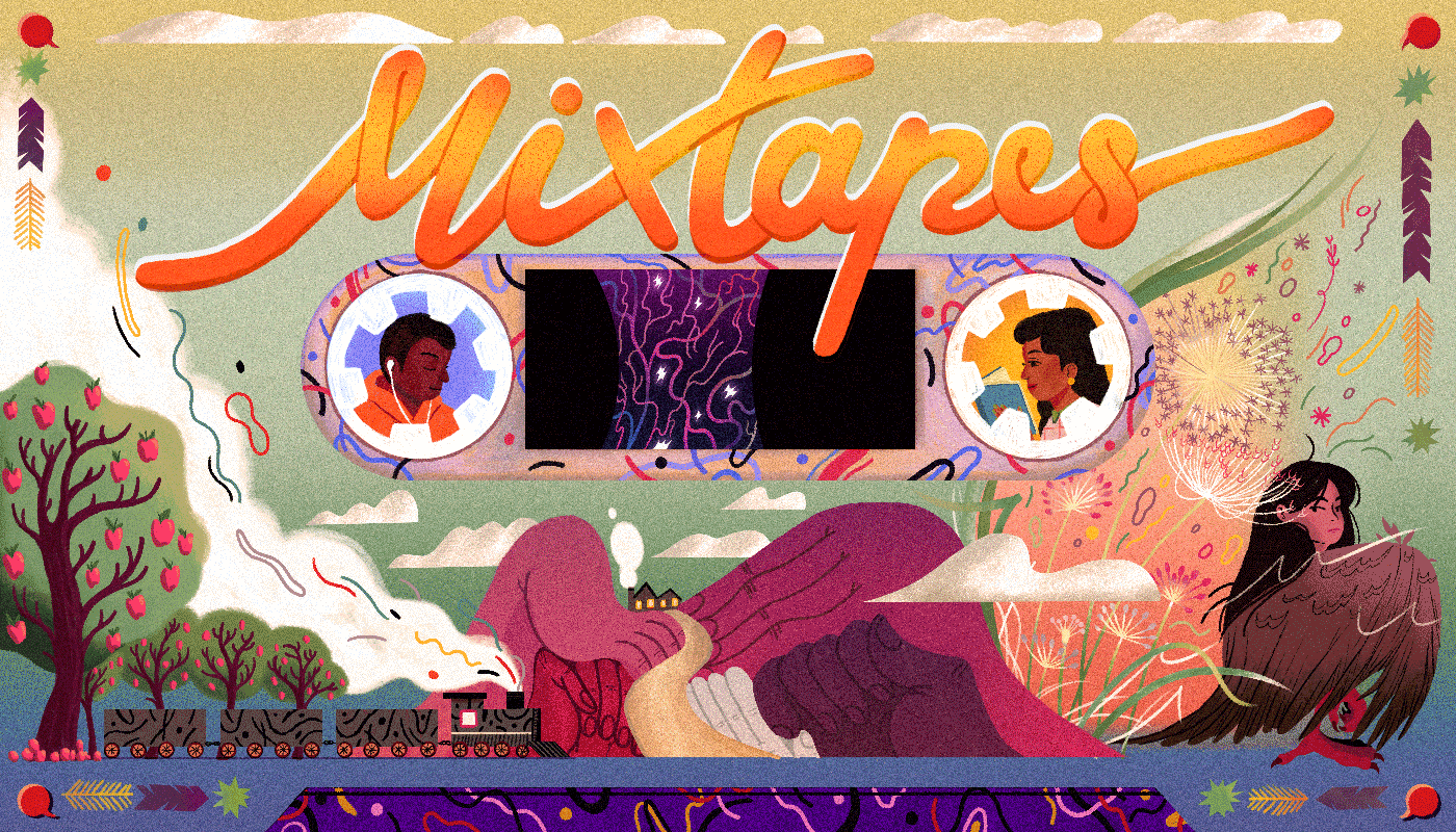 Poetry in Voice / Mixtapes Poetic Playlist / e-Banner