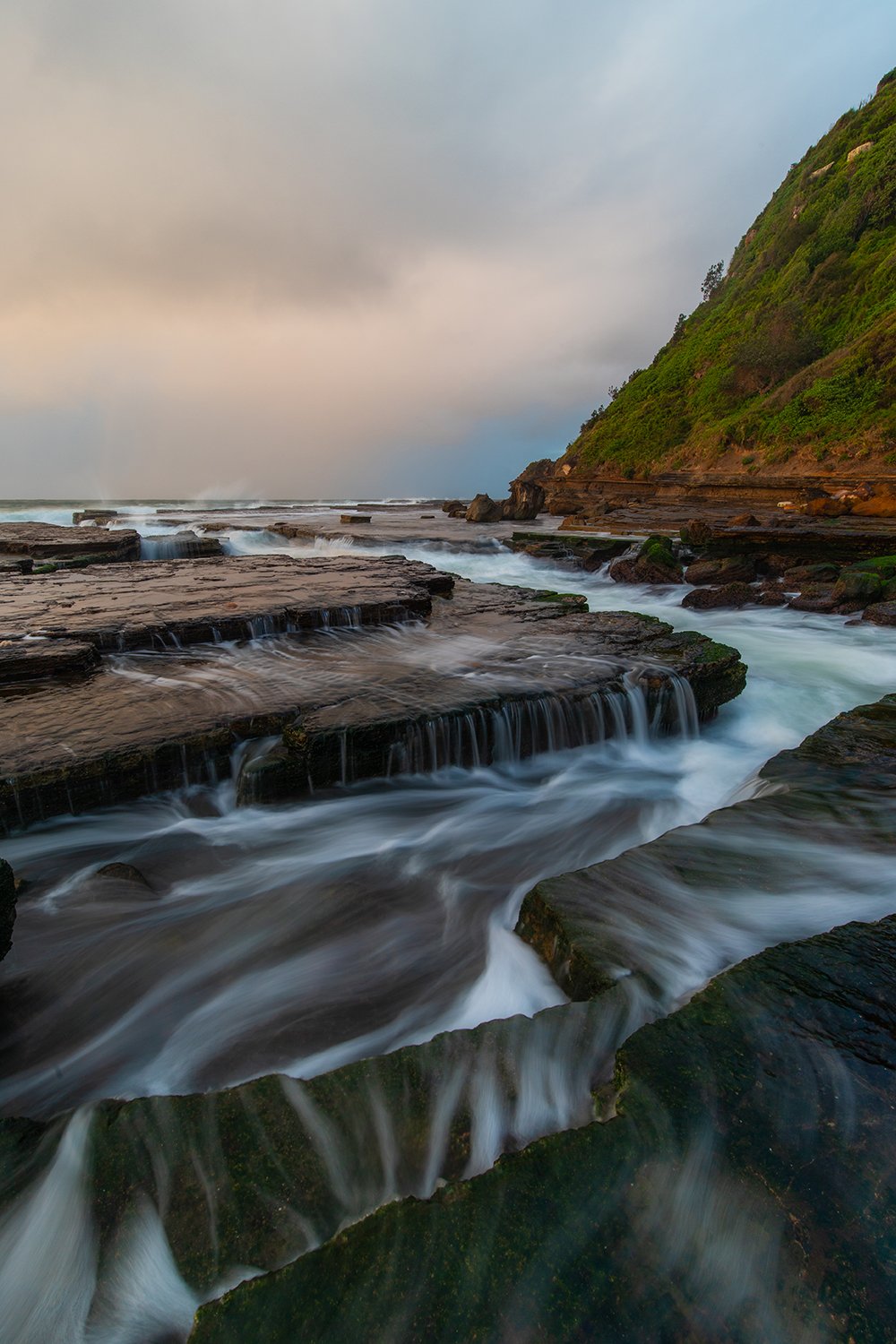 Rocky flow; ND 3 stop; f/16, 1.3", ISO 100