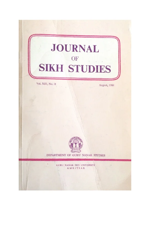 Publications_David Goa - Ritual, Word and Meaning in Sikh Religious Life.jpg