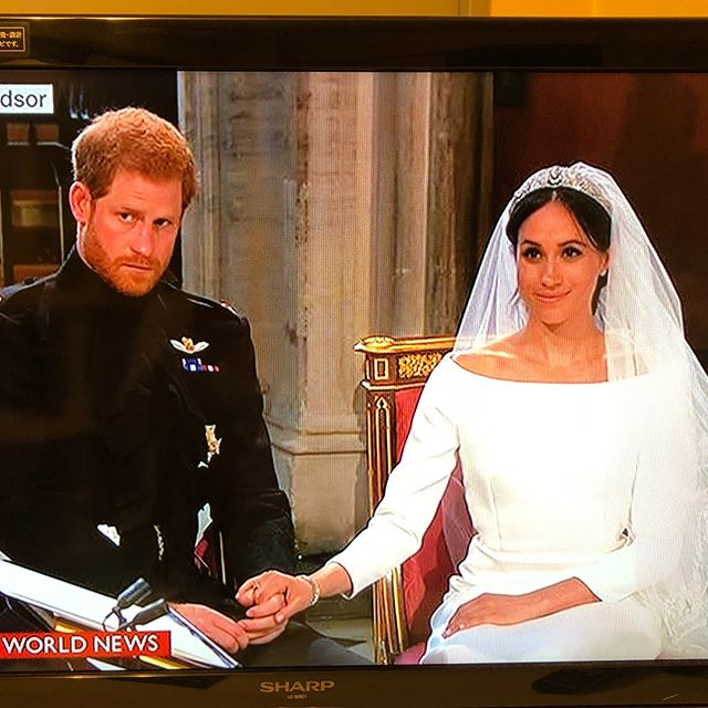 ハリー王子とメーガンの結婚式💒

BBCで生中継してます❤️ 故ダイアナさんも喜んでると思います

どうかお幸せに💕