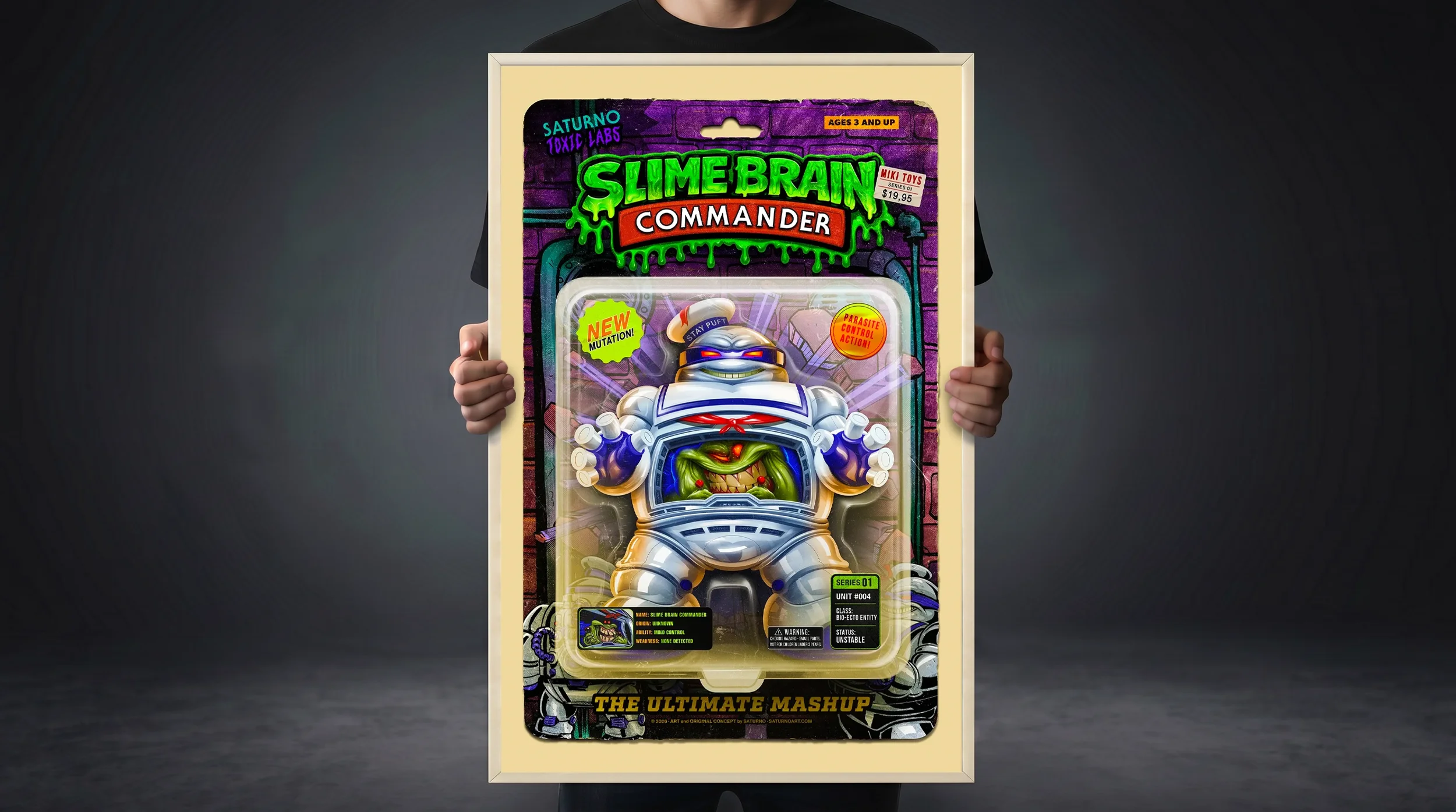 Slime Brain Commander: When the Ghostbusters Meet the Teenage Mutant Ninja Turtles