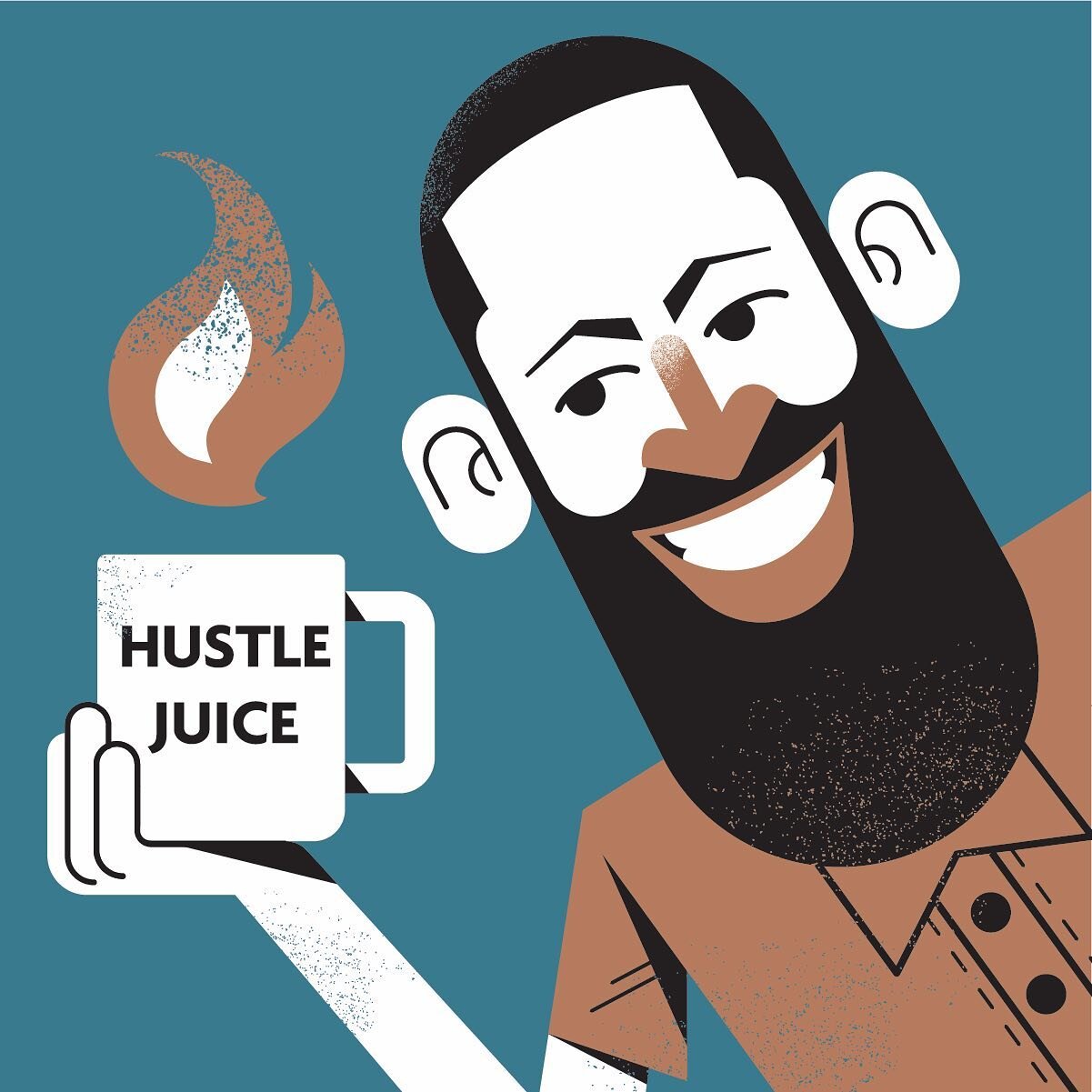 AAGD&rsquo;s Russell Toynes is an Educator, Mentor, Moderator, and Content Creator for AAGD&rsquo;s Facebook page. #aagd #chuckscott #africanamericandesigner #illustrations #avatar #profile #portrait #caricature #chuck_doodles #adobeillustrators #aut