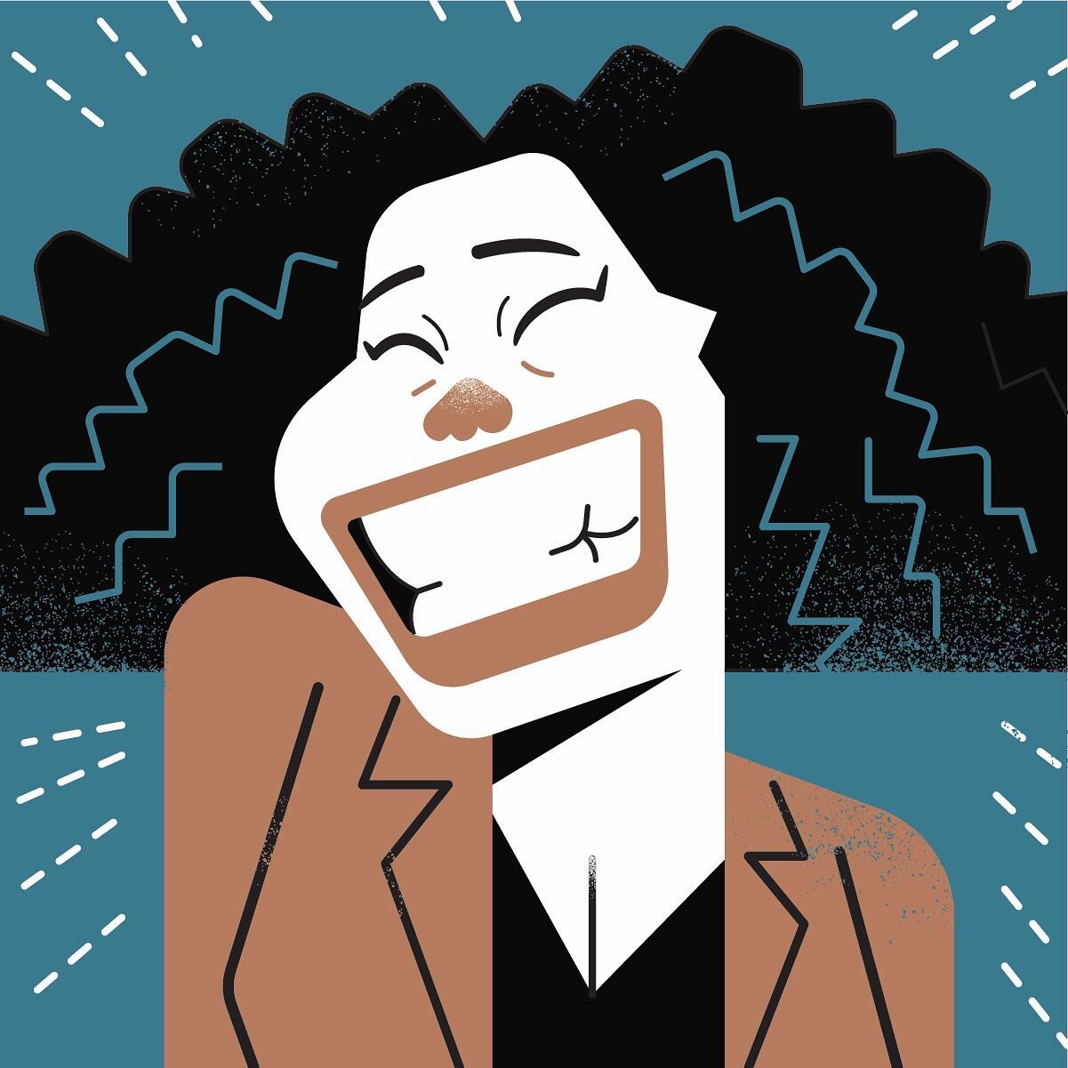 I recently created a series of profile avatars for the good folks at AAGD.co. This is Teresa Moses, Creative Director at Blackbird Revolt #aagd #chuckscott #africanamericandesigner #illustrations #avatar #profile #portrait #caricature #chuck_doodles 