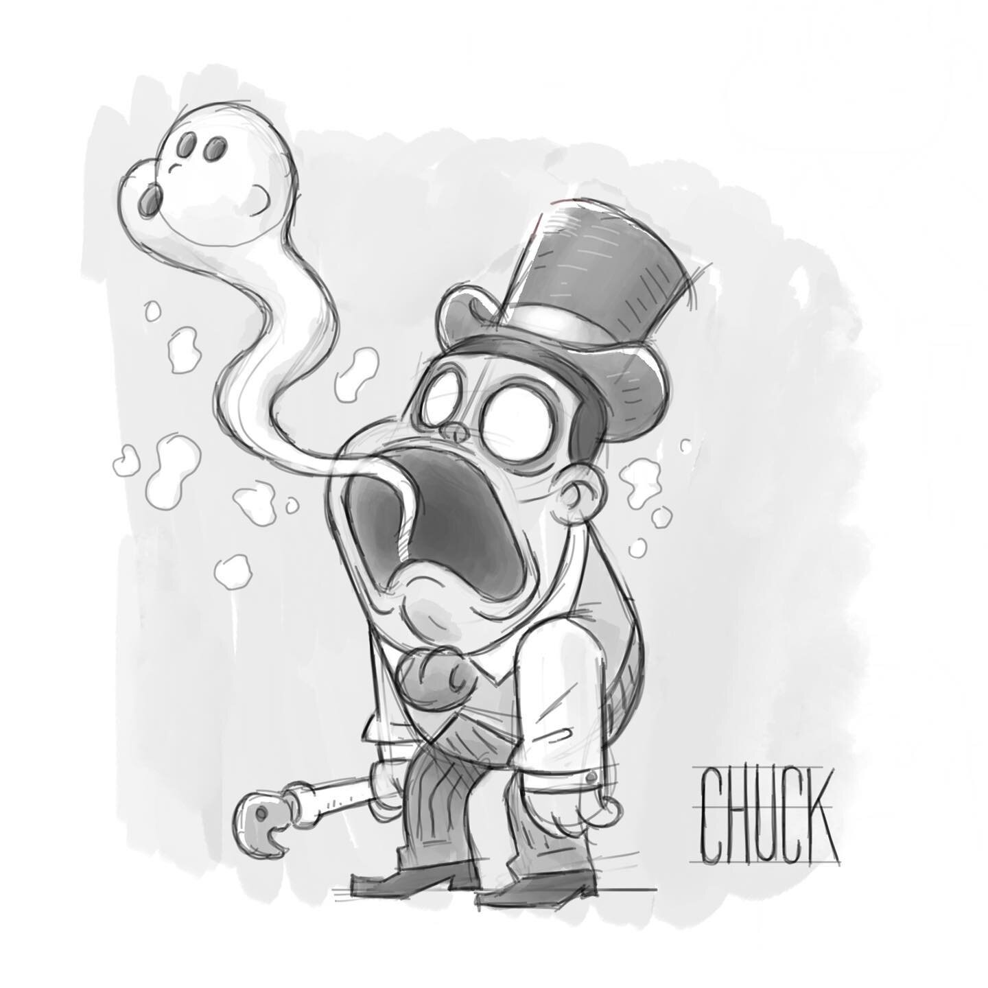 Franklin is so over 1820 #franksandbeans #victorian #ghost #tophat #chuckscott #chuck_doodles #chuckdoodles #illustration #cartoon #sketch #doodle #autodesksketchbook #cintiq #kidsstuff #boy #victorianghost