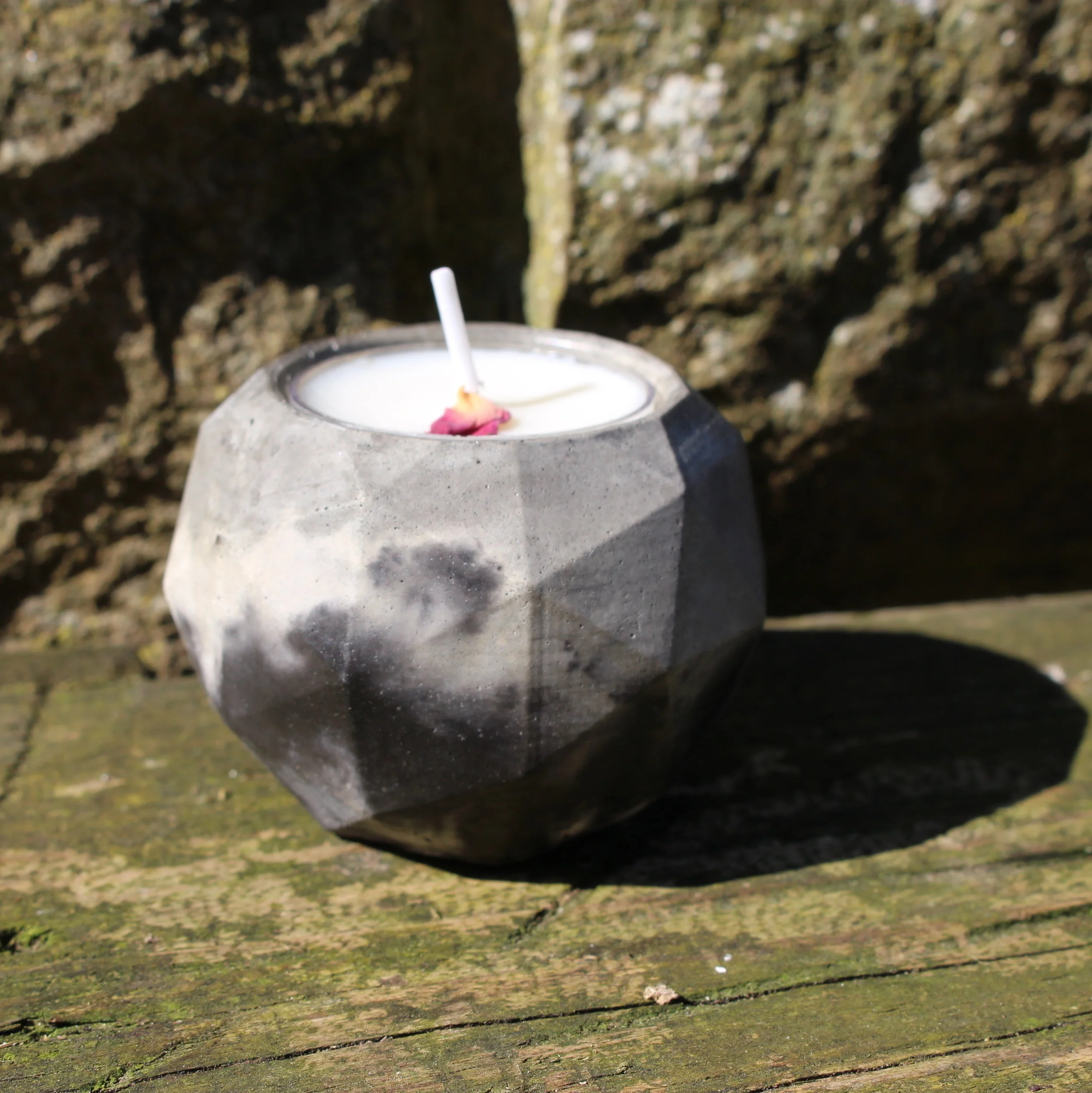 Geo Pot &amp; Candles