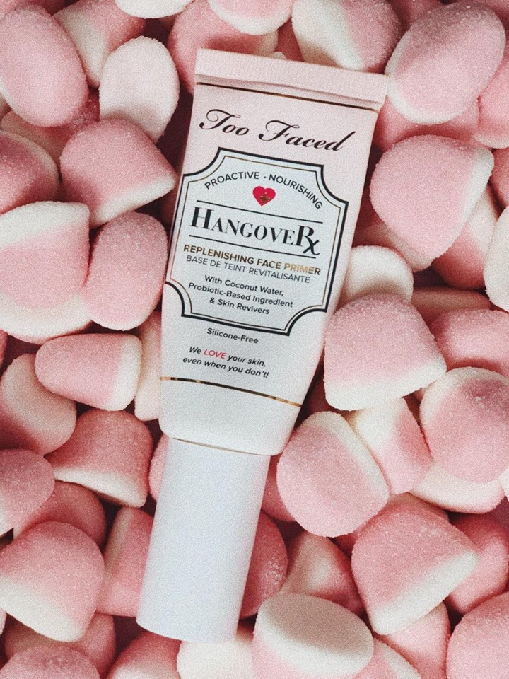 MY GOAL IN LIFE IS TO HAVE A DEWY LOOK ON MY FACE ALL THE TIME. MY BIGGEST SUPPORTER FOR THIS MISSION IS THE HANGOVER PRIME R FROM TOO FACED (ALSO VEGAN AND CRUELTY FREE). -T , who has more goals in life than just this