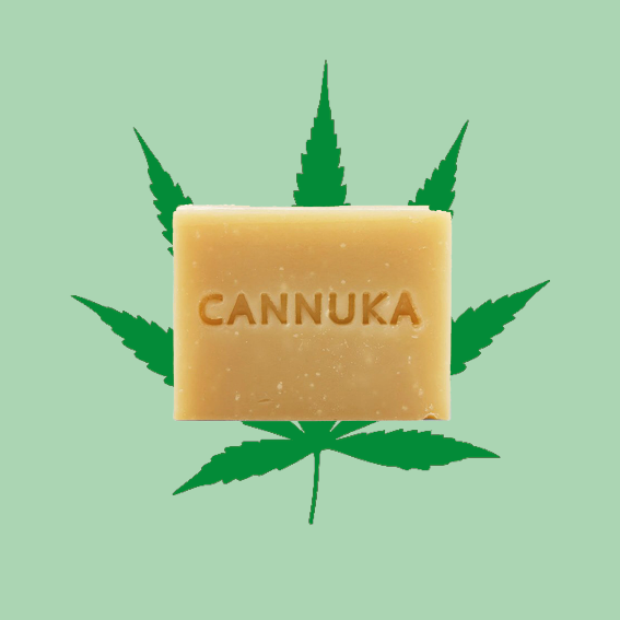 SINCE I’M TRYING TO USE LESS PLASTIC, A BODY SOAP IS ONE OF MY FIRST CHOICES FOR A SWAP. THE CBD CLEANSING BODY BAR BY CANNUKA IS CONDITIONING, SOFT AND IT’S GONNA LOOK CUTE IN MY SHOWER AS WELL. - J