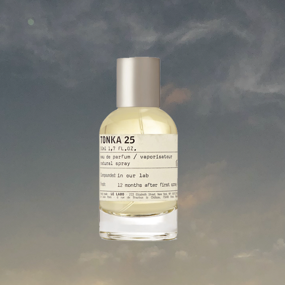 I HAVE TO SAY THAT TONKA 25 BY LE LABO IS AT THE MOMENT THE HIGHEST UP ON MY WISHLIST. I LOVE A SWEET SCENT, BUT THIS ONE IS SUBTLE AND GROWN UP, TOO. IT’S MUSKY, DARK AND WARM AND I JUST REALLY WANNA BUY IT. - J