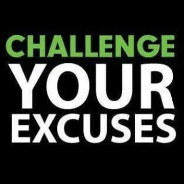 "excuses are tools the incompetent. they build monuments of nothingness. those who dwell upon them will never amount to anything." - author unknown. don't make excuses. accept your setbacks as lessons. learn from them then make better decisions and better connections that keep you on track to achieve your goals.
