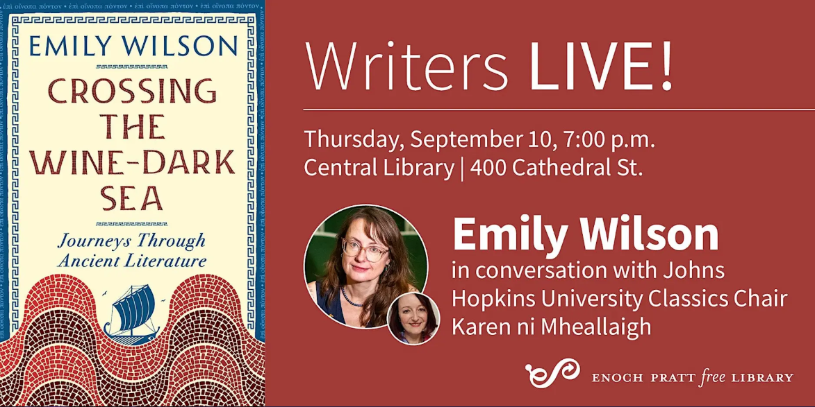 Enoch Pratt Free Library with Karen ni Mheallaigh, Baltimore MD