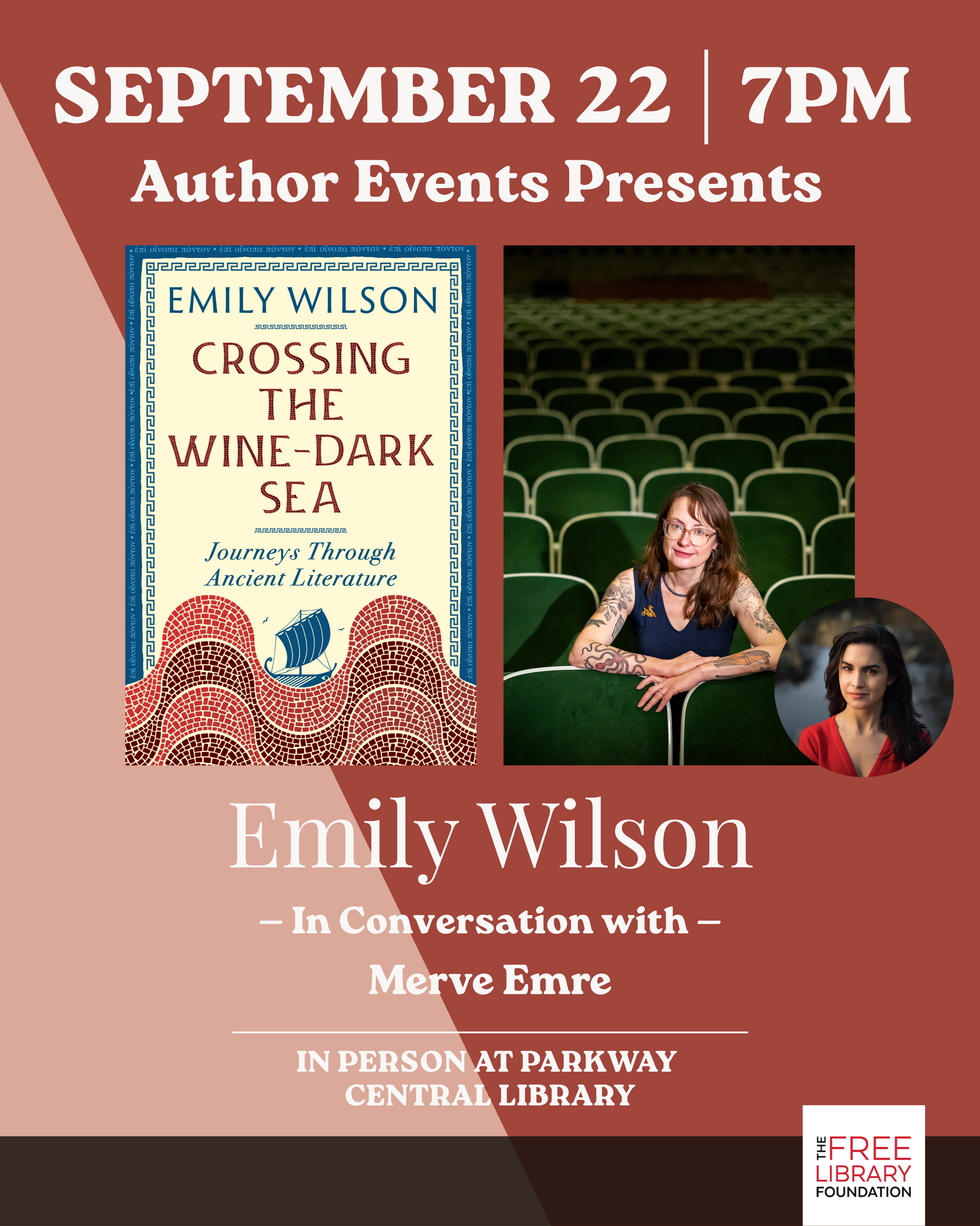 Philadelphia Free Library with Merve Emre (Philadelphia, PA)