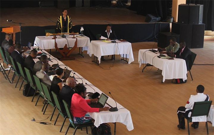 Meeting of Montserrat's Legislative Assembly 