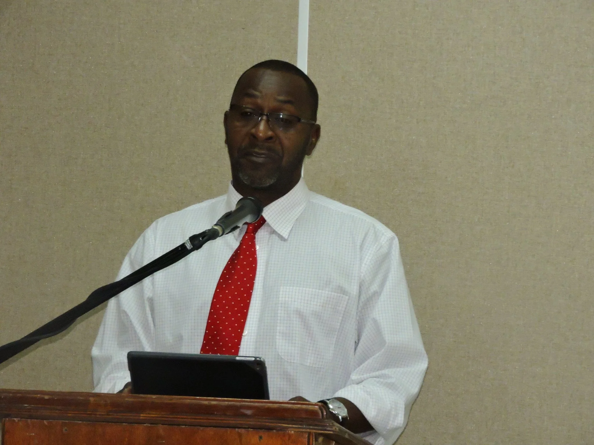 Honourable Environment Minister in Montserrat, David Osborne