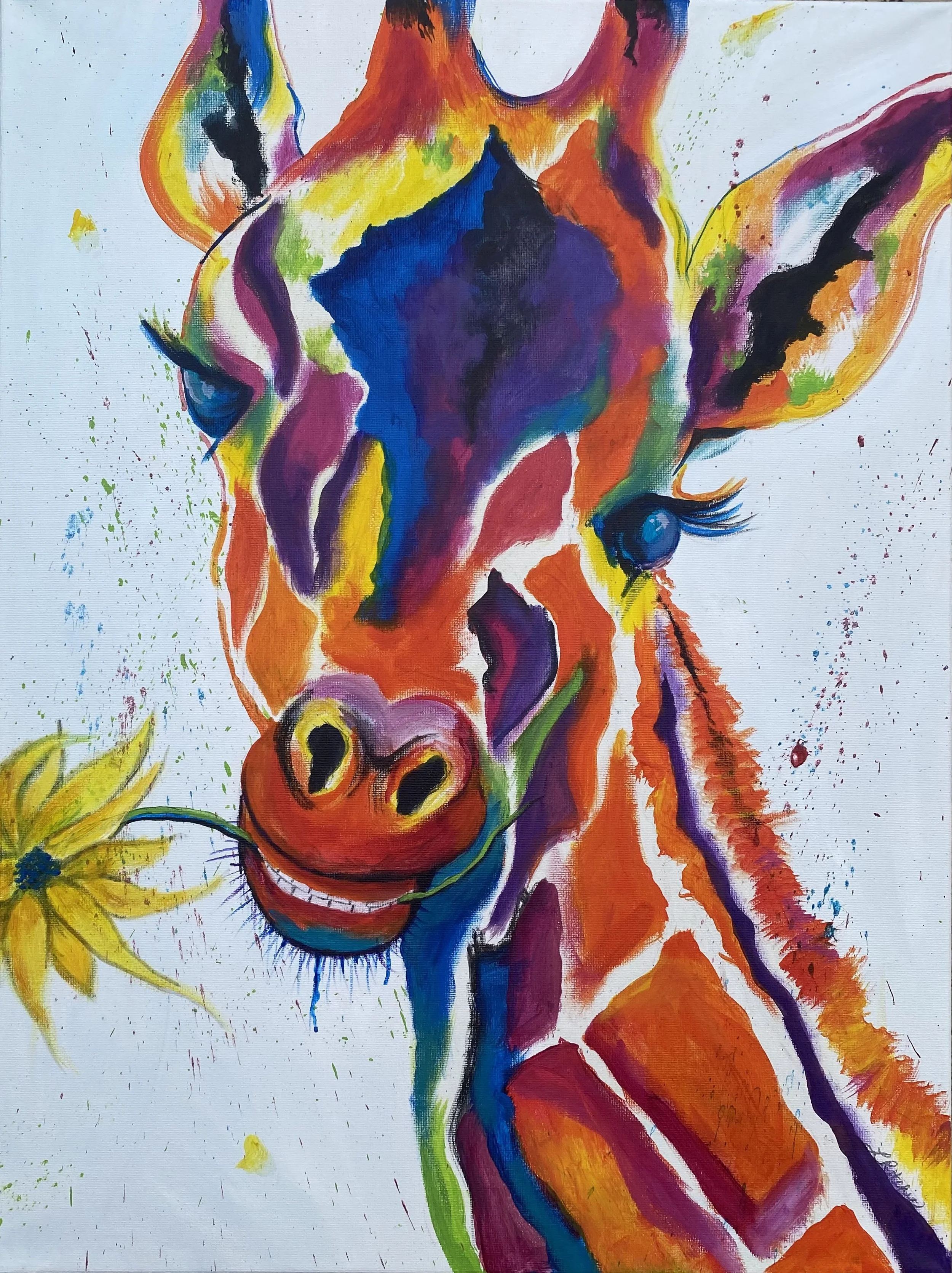Joyous Giraffe