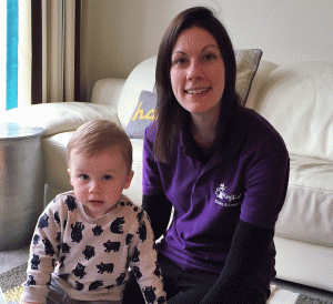Lindsey and her son, Leo