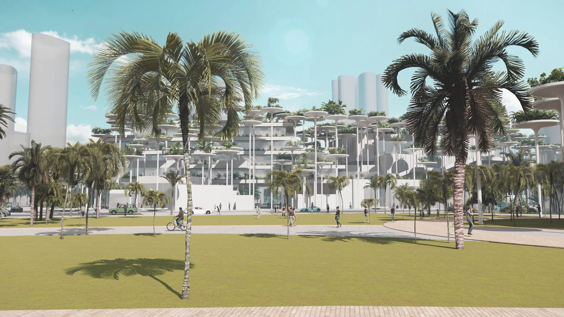 查看来自海滩的景色 VIEW FROM THE BEACH