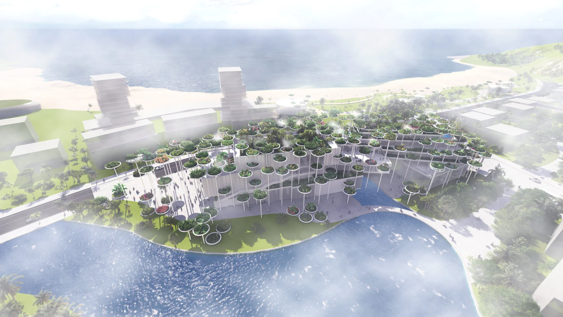 鸟瞰图 AERIAL VIEW