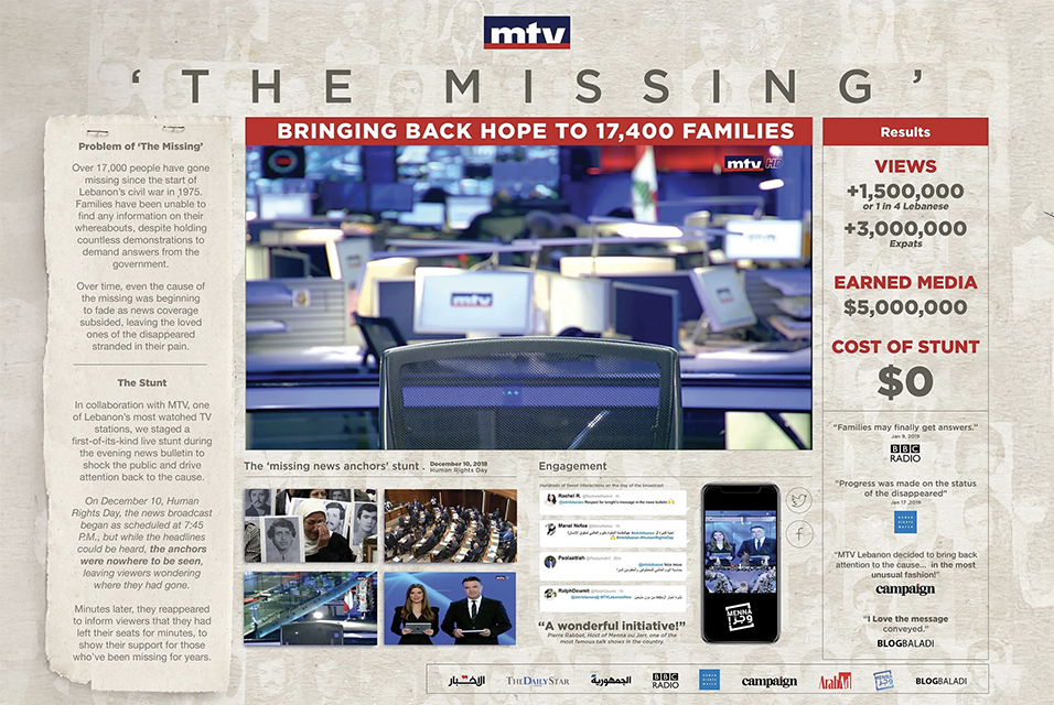 The Missing. MTV