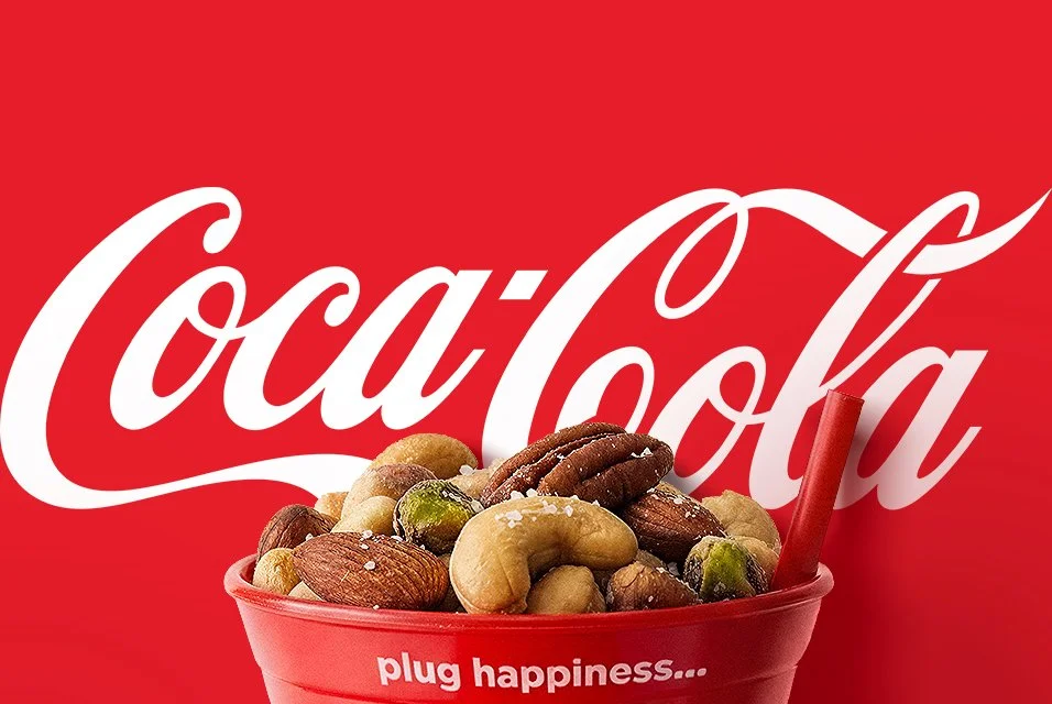 Plug Happiness.  Coca Cola