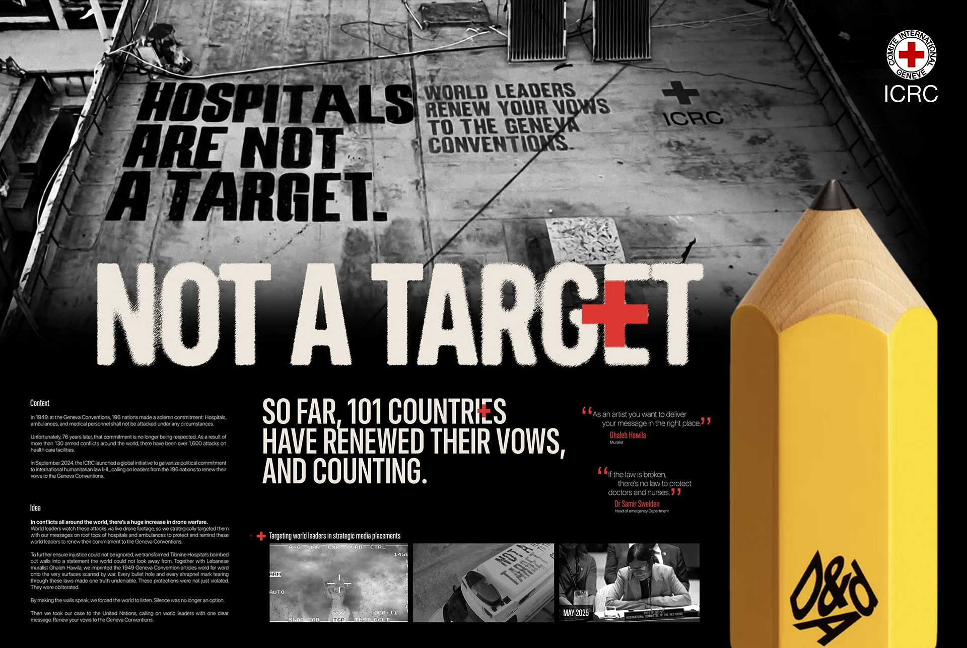 Not a Target. ICRC