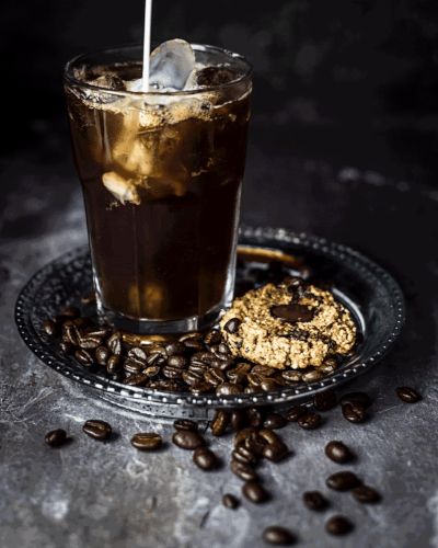 Iced coffee
