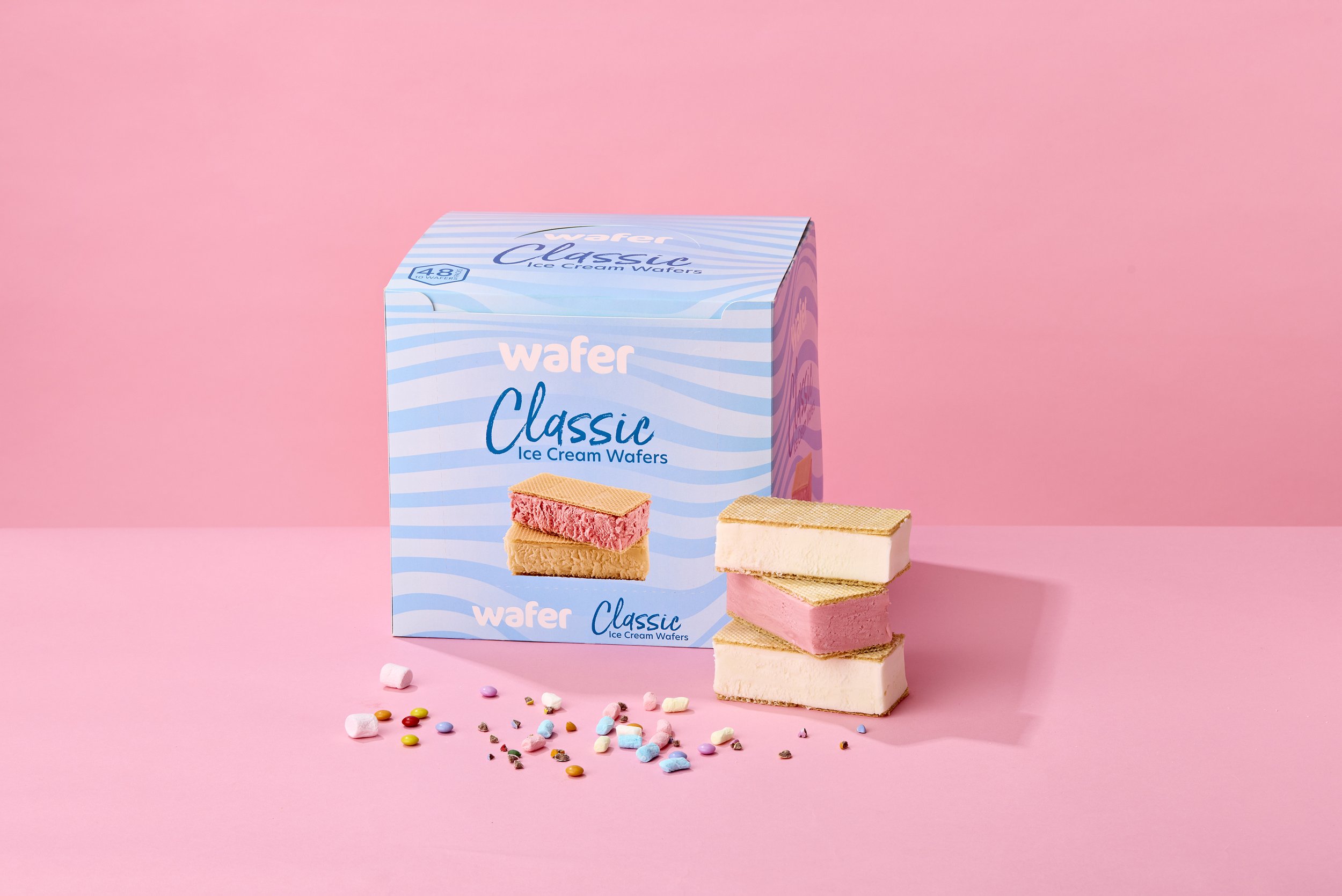 Classic Ice Cream Wafers Packaging