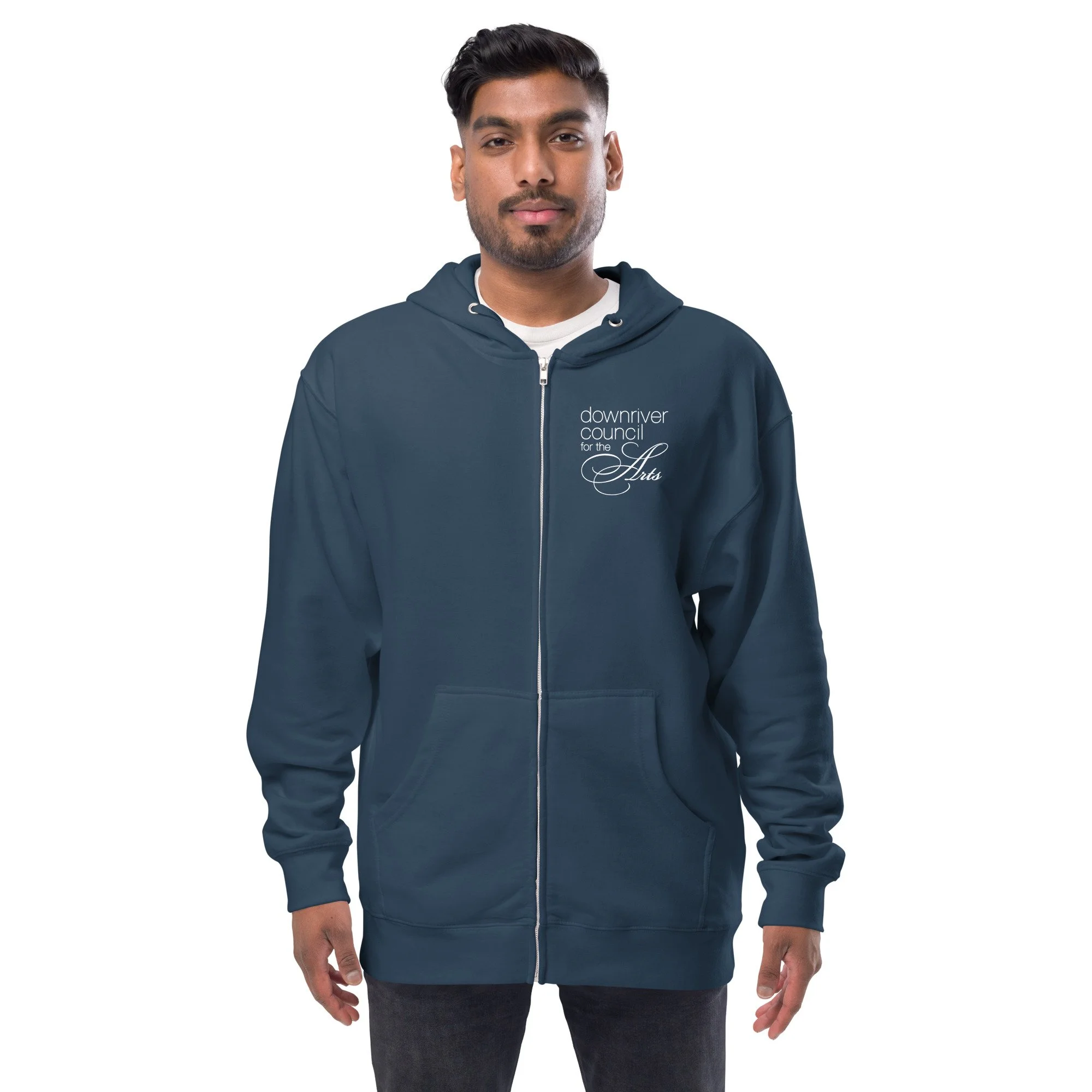 zip up pocket hoodie