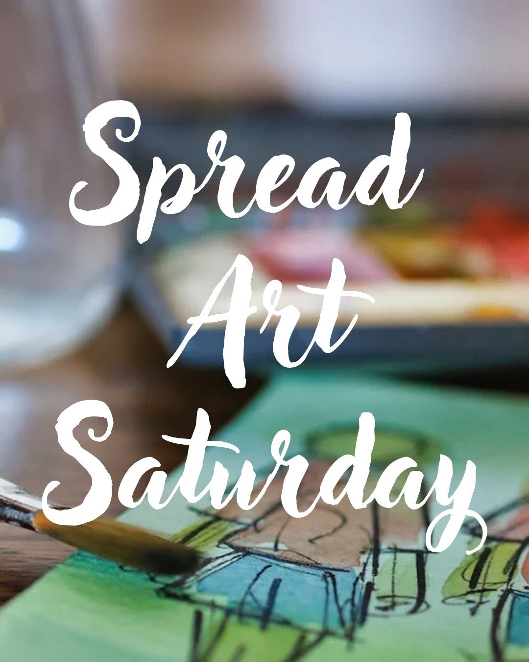 Don't forget to spread some art today! Maybe today you could gift a small artwork to someone in your community who needs it.
#spreadart