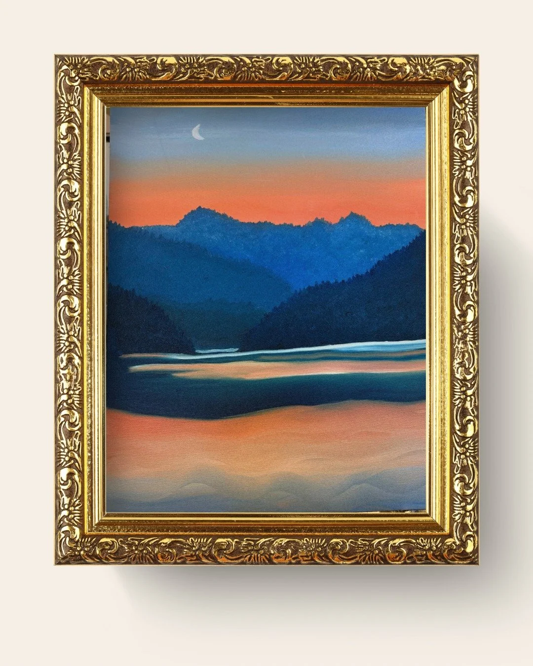 🎨 Hi everyone, Intern Georgia checking in! 

Senior year has been keeping me busy, but I&rsquo;m excited to share one of my recent paintings from my class at Wayne State. 🖌️💛

What&rsquo;s your favorite type of paint to work with &mdash; acrylic, 