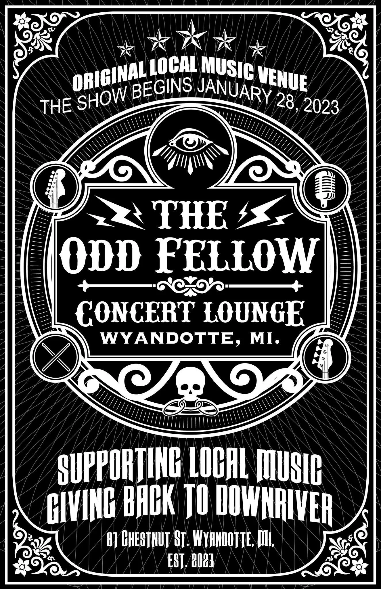 Odd Fellow Concert Lounge - 2025 Dates