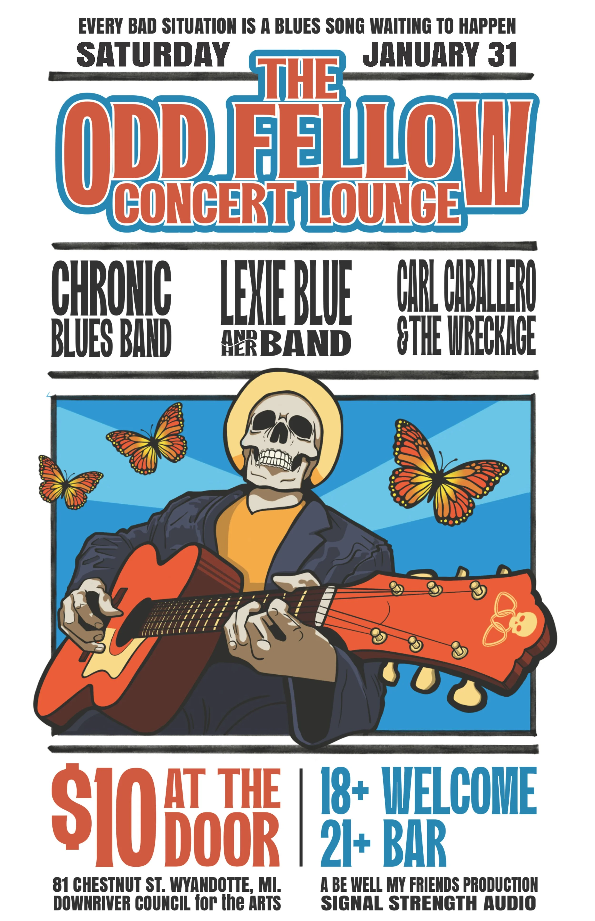 ODD FELLOW CONCERT LOUNGE - 1/31/26