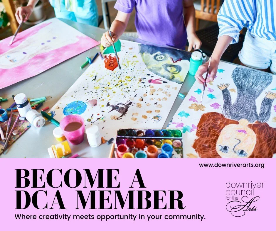 Your support helps sustain arts and culture in the Downriver area and ensures we remain a destination for artists and the arts for years to come. Become a member today!

https://loom.ly/VJ9n6GI

#dc4arts #downriverarts #downriverartists #michiganarti