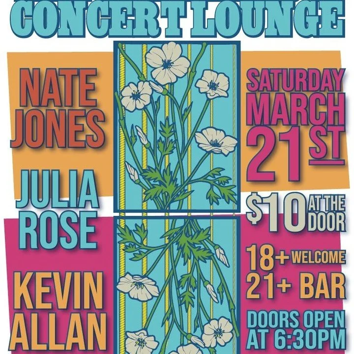 Tonight! Music with a purpose!