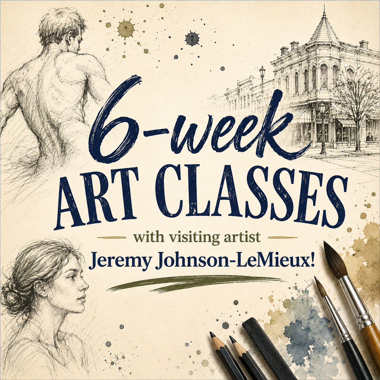 Art Classes with Jeremy Johnson-LeMieux - Summer 2026
